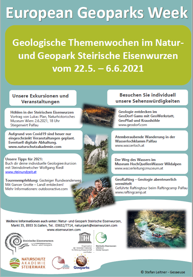 Plakat European Geoparks Week 2021